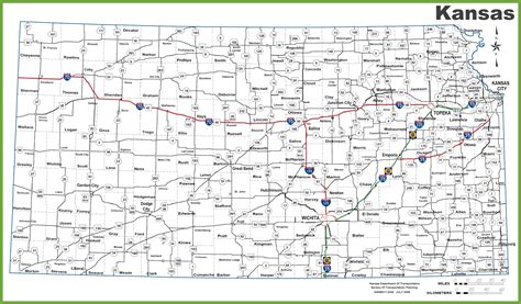 Kansas State Maps Usa Maps Of Kansas Ks Printable Map Of Kansas