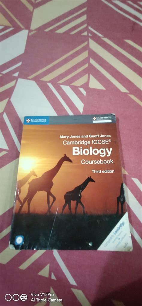 Cambridge Igcse Biology Coursebook Third Edition Usedbookslk