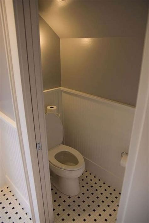 Space Saving Toilet Design For Small Bathroom Home To Z Klein Toilet Badkamer Onder De Trap