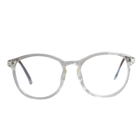 Frame Kacamata Pria / Wanita RETROGRADE 8555 Clear White – Kasoem