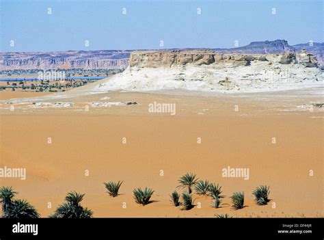 Ounianga Serir Lake Ennedi Massif Sahara Desert Chad Stock Photo Alamy