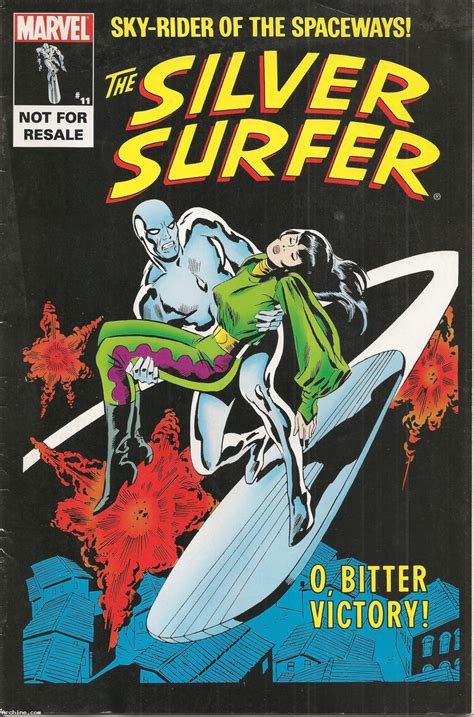The Silver Surfer Vol 1 N°11 Not For Resale Marvel Année 2003
