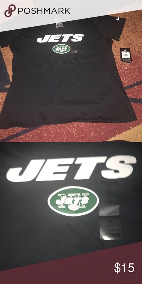 Nike Shirt Nfl Ny Jets Xl Nwt New With Tag Cotton Please Check