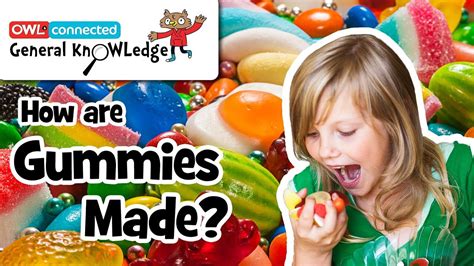 How Are Gummy Candies Made General Knowledge Youtube