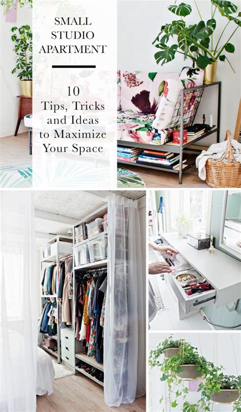 Small Studio Apartment 10 Tips Tricks And Ideas To Maximize Your Space