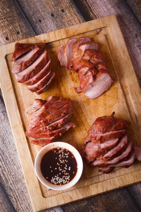 This brined pork rib roast recipe is roasted to perfection with a creole style spice coating. Chinese BBQ Pork in 2020 | Chinese bbq pork, Recipes, Food