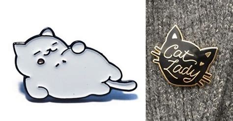 29 Cat Pins That Are Simply Purrrfect Cat Pin Cat Lovers Cats