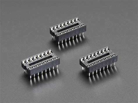 Ic Socket For 16 Pin 03 Chips Pack Of 3 Id 2203 0
