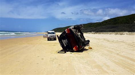 Traffic Incident On Fraser Island A Reminder To Drive To Conditions