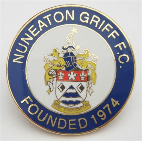 On Twitter New In Nuneaton Griff Fc Pin Badge
