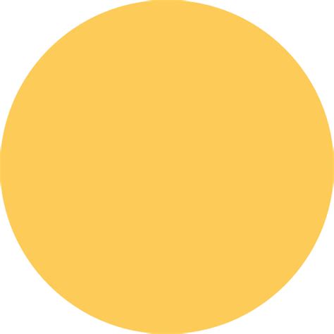 🟡 Yellow Circle Emoji