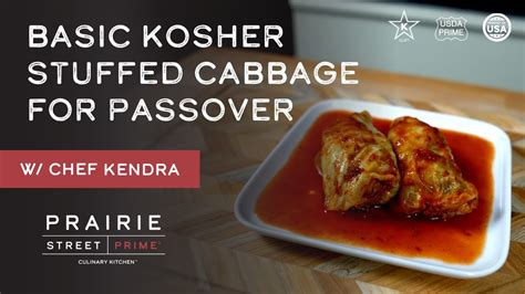 Basic Kosher Stuffed Cabbage For Passover Youtube