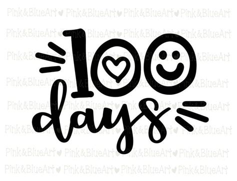 100 Días De Escuela Svg 100 Días Svg 100o Día De La Etsy México 100