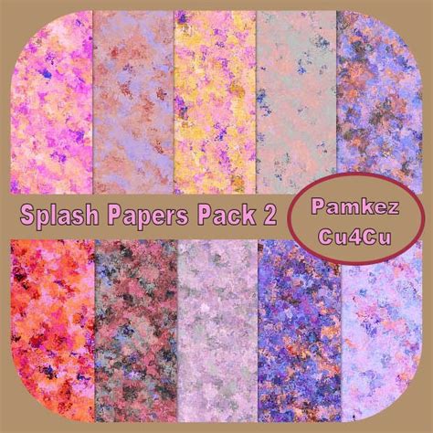 Pamkez Splash Papers Pack 2
