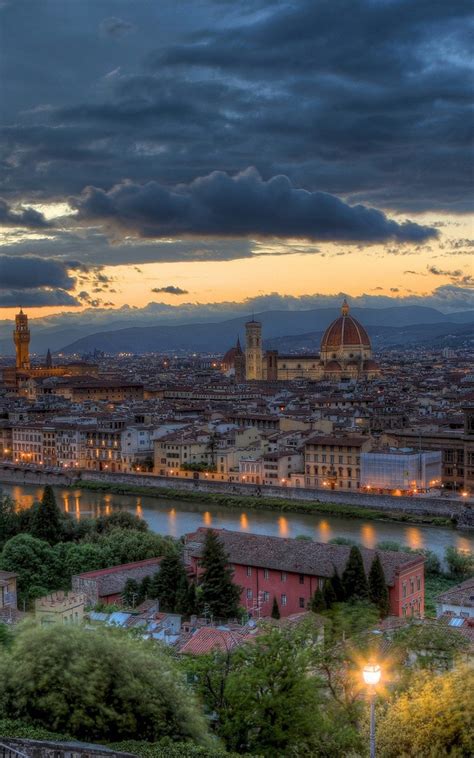 Free Download Wallpaper 3840x2160 Florence Italy Buildings Panorama Hdr