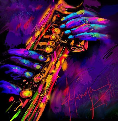 Soprano Sax Art Saxy Hands Rsaxophone
