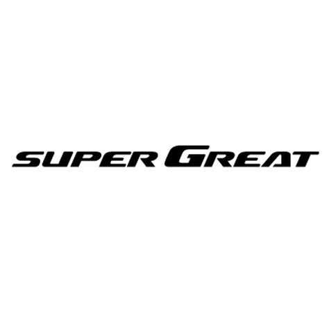 Sticker Autocollant Mitsubishi Super Great Logo