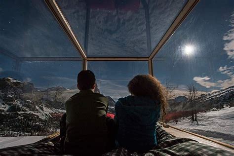 Tiny Starlight Room In The Dolomites At An Altitude O Tiny