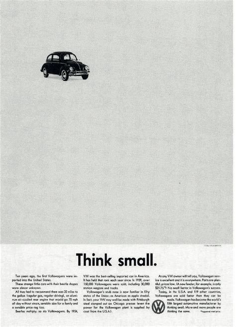 45 Years Ago An Ad Campaign Made The Beetle The Worlds Most Popular