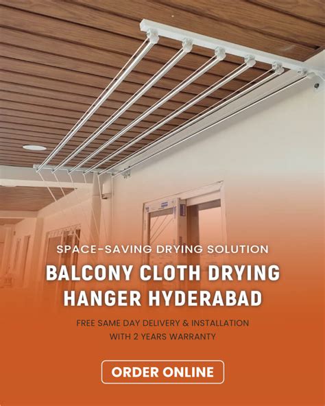 Ceiling Cloth Hanger In Hyderabad Balcony Cloth Drying Roof Hangers