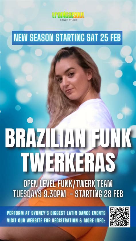 Brazilian Funk Twerkeras Tropical Soul Dance Studio