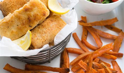 Healthy Gluten Free Paleo Battered Fish And Chips Recipe Recipe
