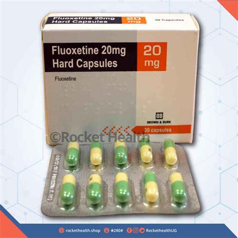 Fluoxetine 20mg Capsules 7s Rocket Health