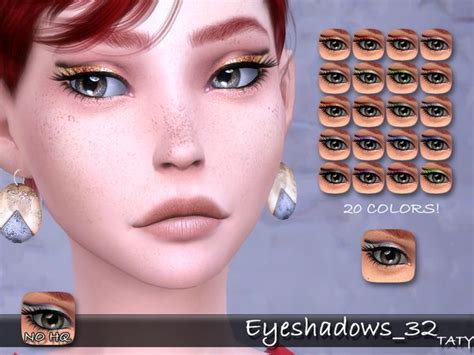 Tatygaggs Ts4 Tatyeyeshadows32 Shimmer Eyeshadow Eyeshadow Makeup