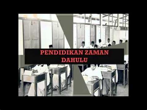 Zaman penjajahan menghasilkan pendidikan yang formal yang telah menghasilkan pertumbuhan. sejarah dan perkembangan pendidikan di malaysia - YouTube