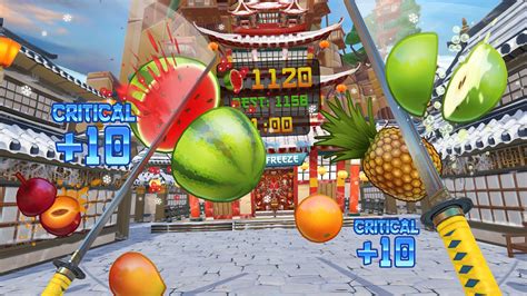 Fruit Ninja Vr Slicing Away In Virtual Reality Fanbolt