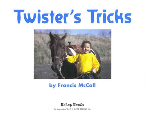 Twisters Tricks Lee And Low Books
