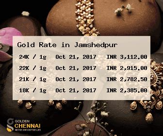 To know more click here. Gold Rate in Jamshedpur | Gold Price in Jamshedpur Live ...