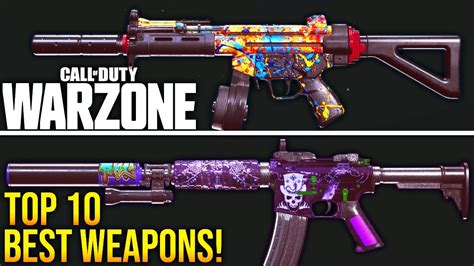 Call Of Duty Warzone Top 10 Best Weapons And Setups To Use Warzone