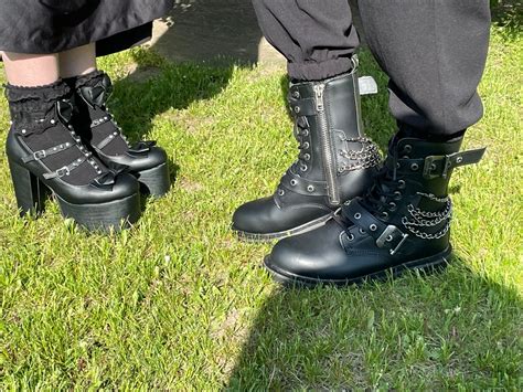 demonia bolt 250 ankle boots black vegan leather demonia cult