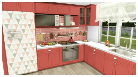 Ats4 provides maxis match custom content to download for the video game the sims 4. Sims 4 - Kitchen II (Room + Mods for Download) - Dinha