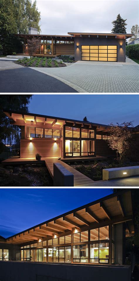 Skyscrapers in a contemporary architectural style and abstract composition with much copy space architectural details of a contemporary white building. 20 Awesome Examples Of Pacific Northwest Architecture ...
