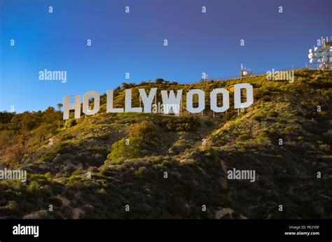 Hollywood Sign Stockfotos Und Bilder Kaufen Alamy