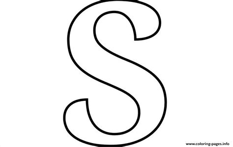 Printable Single Alphabet Letters