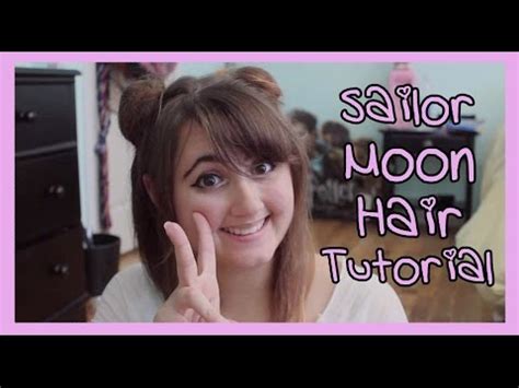 Sailor Moon Hair Tutorial YouTube