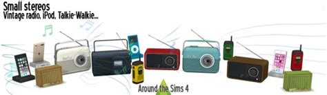 Around The Sims 4 Small Stereos • Sims 4 Downloads