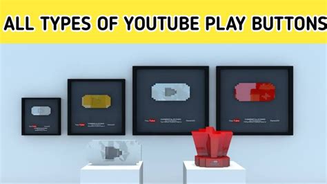 All Types Of YouTube Play Buttons Full Explained In Hindi New Play Button Red Diamond Play