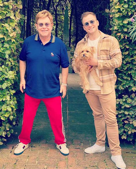 Elton John Has Lunch With Lovely Taron Egerton