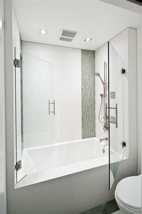 Gorgeous 39 Magnificient Small Bathroom Tub Shower Remodeling Ideas