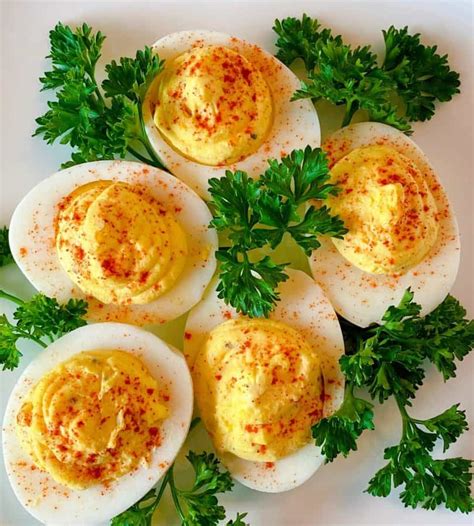Classic Deviled Eggs Recipe Norines Nest