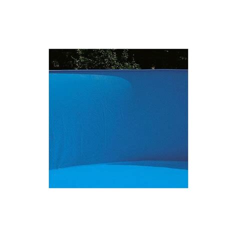 Liner Bleu Overlap Pour Piscine Acier Hors Sol