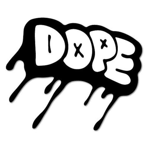 Dope Jdm Funny Sticker Decal Etsy