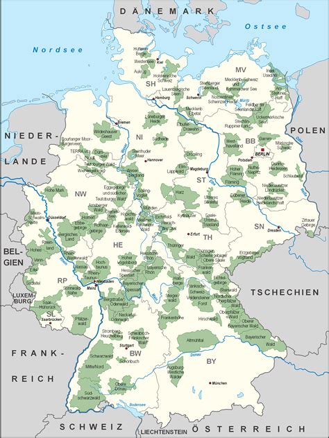 Suchen sie nach orten und adressen in deutschland mit unserer straße und routen. File:Karte Naturparks Deutschland high Arbeitsversion.png ...