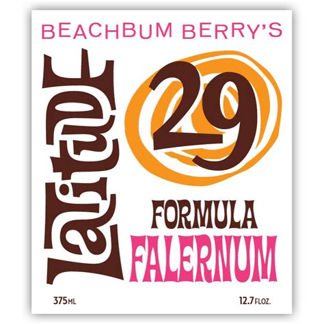 Beachbum Berrys Latitude 29 Formula Falernum