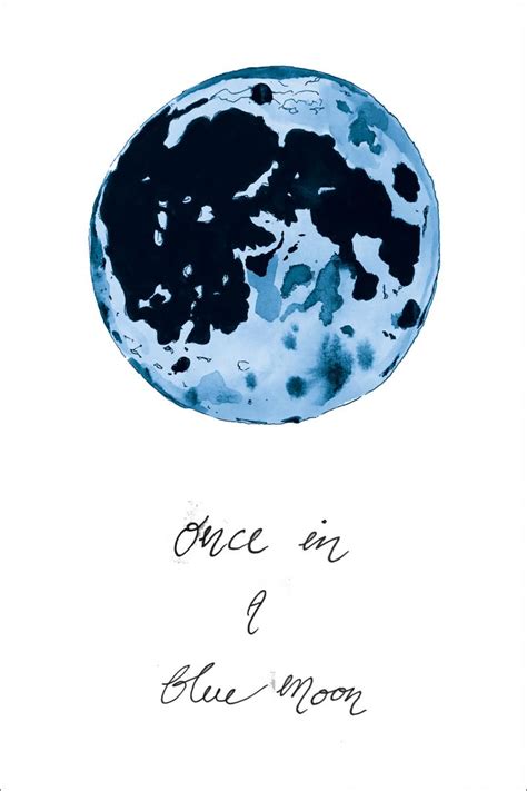 Osta Once In A Blue Moon Juliste Täältä Bgafi