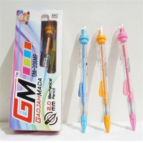 Jual Pensil Mekanik Gajah Mada Tipe Gm 206mp Pensil Mekanik 20 Mm